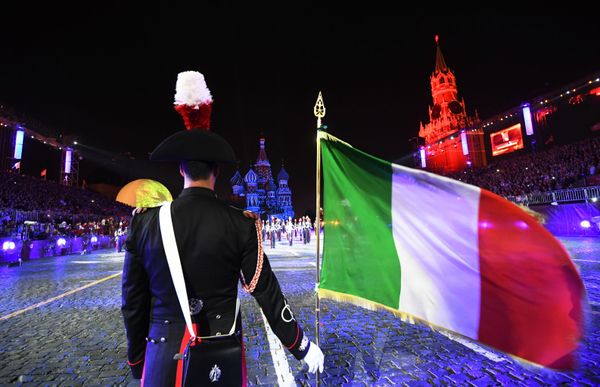 Opening Ceremony of the International Military Music Fest 'Spasskaya Tower-2016' - Sputnik International