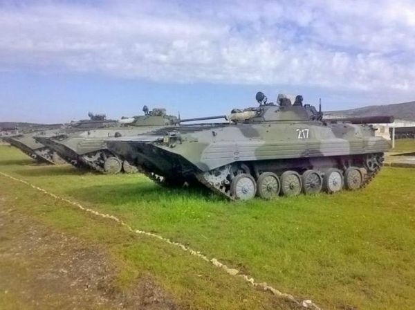 Light tanks belonging to the 126th Separate Coastal Defense Brigade of the Black Sea Fleet Light tanks belonging to the 126th Separate Coastal Defense Brigade of the Black Sea Fleet - Sputnik International