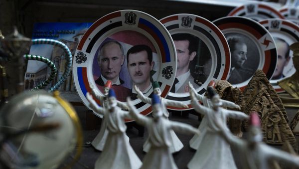 Gifts at the Al-Hamidiyah Souq (market) in Damascus - Sputnik International