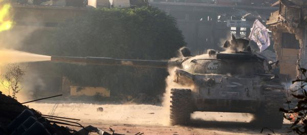 Free Syrian Army tank (File) Free Syrian Army tank (File) - Sputnik International