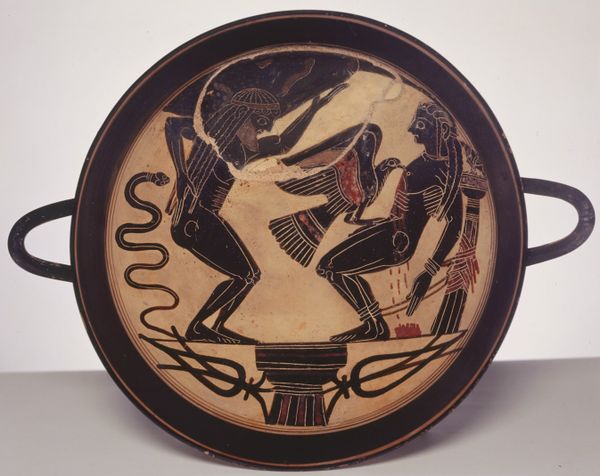 A dish from the sixth century BC depicting Prometheus and his brother Atlas - Sputnik International