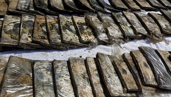 Packets with hashish - Sputnik International