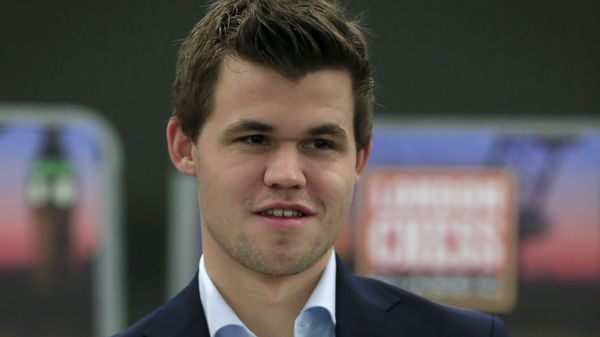 Magnus Carlsen, of Norway, the current world chess champion and ranked number one in the world, seen prior to the start of the London Chess Classic tournament in London, Friday, Dec. 4, 2015 - Sputnik International