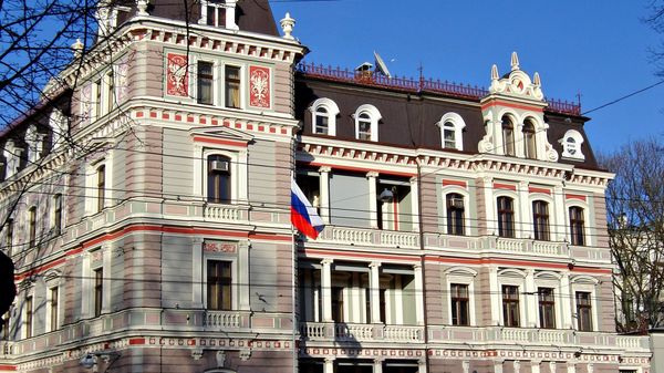 Russian embassy in Riga, Latvia - Sputnik International