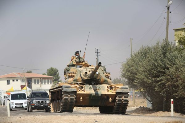 Turkish tanks and armored vehicles in Jarabulus Turkish tanks and armored vehicles in Jarabulus - Sputnik International