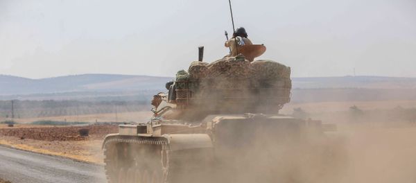 Turkish tanks and armored vehicles in Jarabulus Turkish tanks and armored vehicles in Jarabulus - Sputnik International