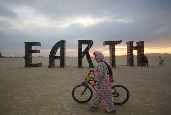 Dusty Nevada Desert Arouses Parallel Universe at Burning Man Festival - Sputnik International