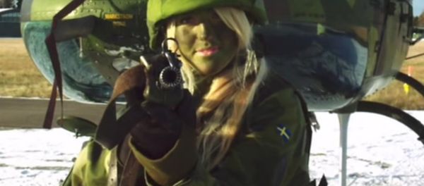 Swedish female soldiers Swedish female soldiers - Sputnik International