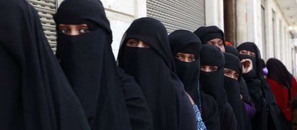 Muslim women and children Muslim women and children - Sputnik International