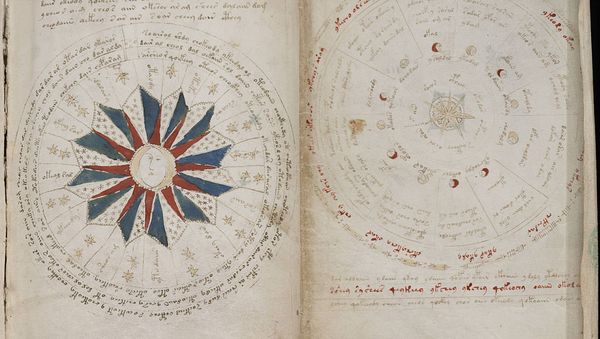 A page from the mysterious Voynich manuscript - Sputnik International