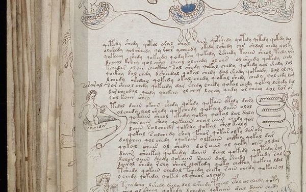 A page from the mysterious Voynich manuscript, which is undeciphered to this day. A page from the mysterious Voynich manuscript, which is undeciphered to this day. - Sputnik International