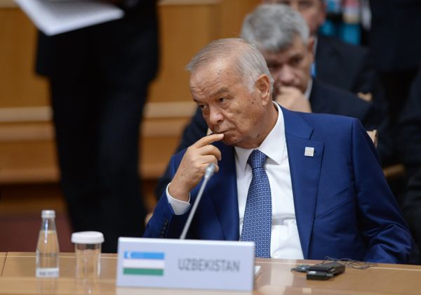 Uzbek President Islam Karimov at a meeting between BRICS leaders and the heads of other invited states. (File photo.) - Sputnik International