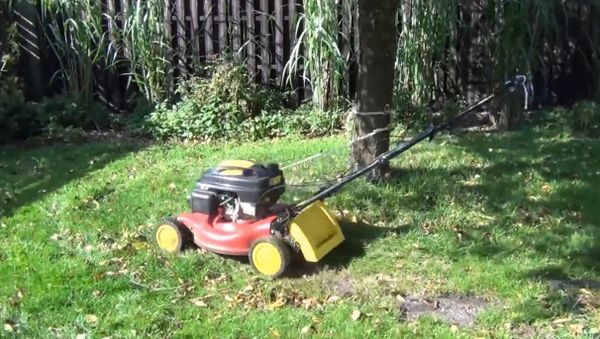 Is this the laziest possible way to cut the grass? - Sputnik International