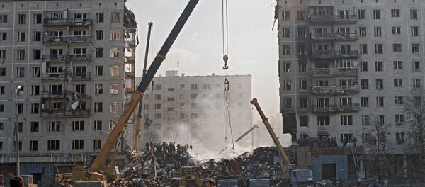 Debris removed on the site of the terrorist act in Guryanov Street, Moscow, that killed 100 people and injured 690. (File) - Sputnik International
