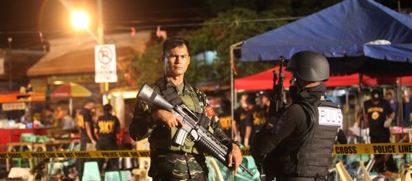 Bombing in Davao, Philippines Bombing in Davao, Philippines - Sputnik International