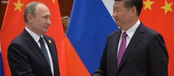 September 4, 2016. Russian President Vladimir Putin, left, and Chinese President Xi Jinping during a meeting in Hangzhou. September 4, 2016. Russian President Vladimir Putin, left, and Chinese President Xi Jinping during a meeting in Hangzhou. - Sputnik International