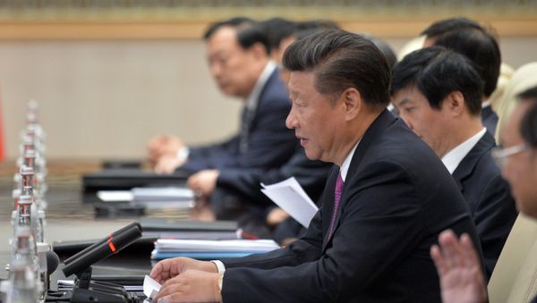 Russian September 4, 2016. Chinese President Xi Jinping during a meeting with Russian President Vladimir Putin in Hangzhou.Vladimir Putin on a visit to China. Day Two Russian September 4, 2016. Chinese President Xi Jinping during a meeting with Russian President Vladimir Putin in Hangzhou.Vladimir Putin on a visit to China. Day Two - Sputnik International