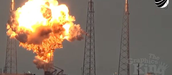 Space X explosion - Sputnik International