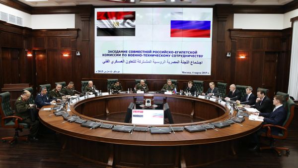 First meeting of Russian-Egyptian Commission on Military-Technical Cooperation. File photo - Sputnik International