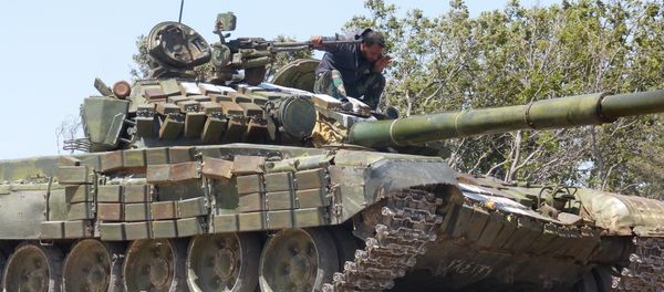 Syrian army in Aleppo province - Sputnik International