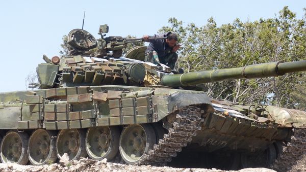 Syrian army in Aleppo province Syrian army in Aleppo province - Sputnik International