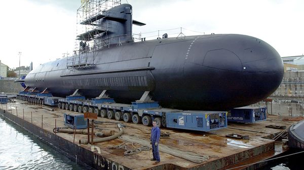 Scorpene-class diesel submarine. File photo Scorpene-class diesel submarine. File photo - Sputnik International