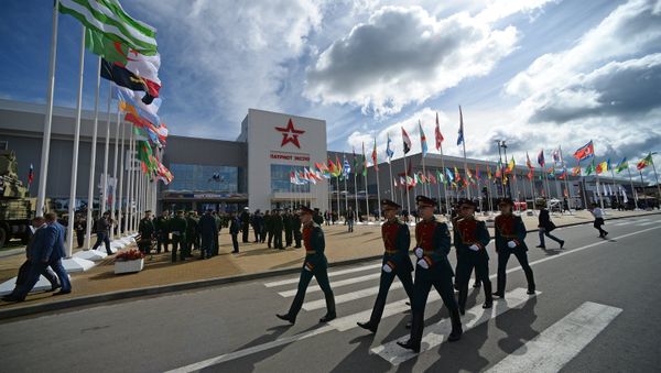 The Army-2016 forum, organized by the Russian Defense Ministry, kicked off on Tuesday and is due to last through Sunday. The forum is held in the military-themed Patriot Park in Kubinka near Moscow and in a number of locations in Russia's military districts. The Army-2016 forum, organized by the Russian Defense Ministry, kicked off on Tuesday and is due to last through Sunday. The forum is held in the military-themed Patriot Park in Kubinka near Moscow and in a number of locations in Russia's military districts. - Sputnik International