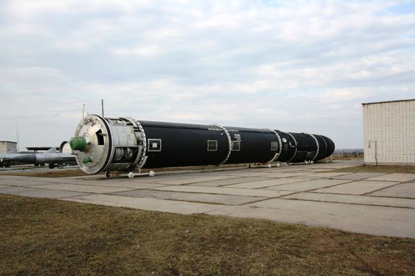The SS-18 Mod 5 ICBM (NATO reporting name: Satan), GRAU designation R-36M2 «Voyevoda» - Sputnik International