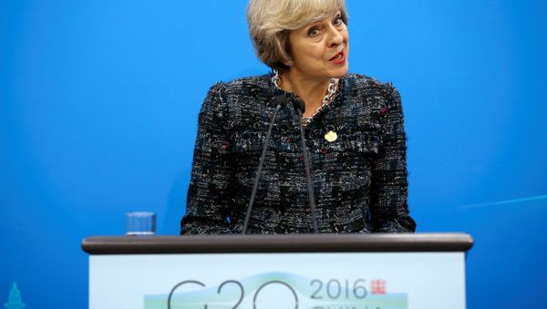 British Prime Minister Theresa May British Prime Minister Theresa May - Sputnik International