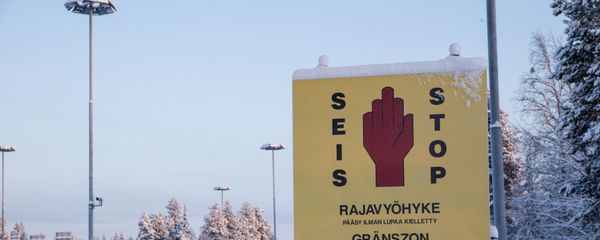 In this picture taken January 20, 2016, border zone signs are seen at the Finnish-Russian border in Salla, northern Finland In this picture taken January 20, 2016, border zone signs are seen at the Finnish-Russian border in Salla, northern Finland - Sputnik International