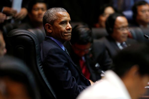 US President Barack Obama attends the East Asia Summit in Vientiane, Laos September 8, 2016 - Sputnik International