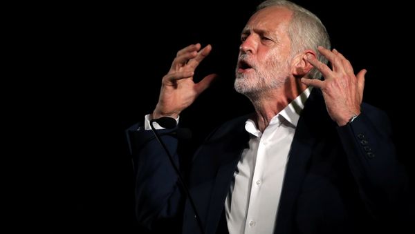 Britain's Labour leader Jeremy Corbyn speaks at a rally in Glasgow, Scotland, August 25, 2016. - Sputnik International