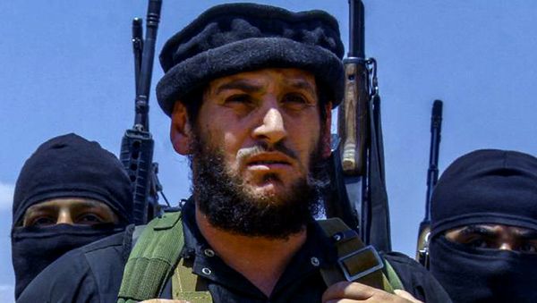 This undated image posted online Wednesday, Aug. 31, 2016, by supporters of the Islamic State group on an anonymous photo sharing website, shows Abu Mohammed al-Adnani, IS's spokesman and chief strategist, who laid out the blueprint for the extremist group's attacks against the West - Sputnik International