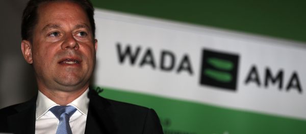 Olivier Niggli, Chief Operating Officer and General Counsel speaks during the 2016 World Anti-Doping Agency (WADA) media symposium at Lord's cricket ground in London on June 20, 2016 - Sputnik International
