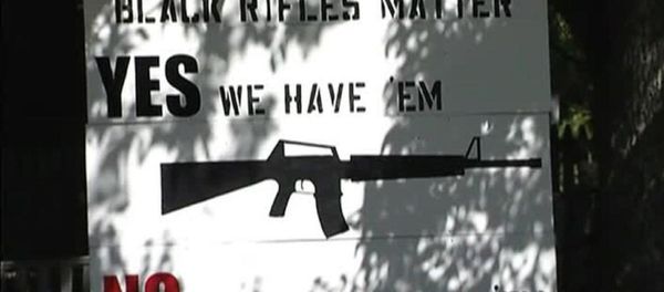 ‘Black Rifles Matter’ Sign Causes Controversy in Maine - Sputnik International