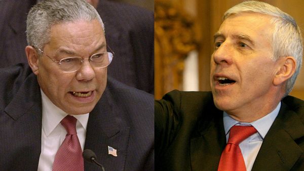 Colin Powell and Jack Straw - Sputnik International