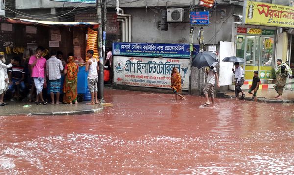 Bangladesh Blood River - Sputnik International