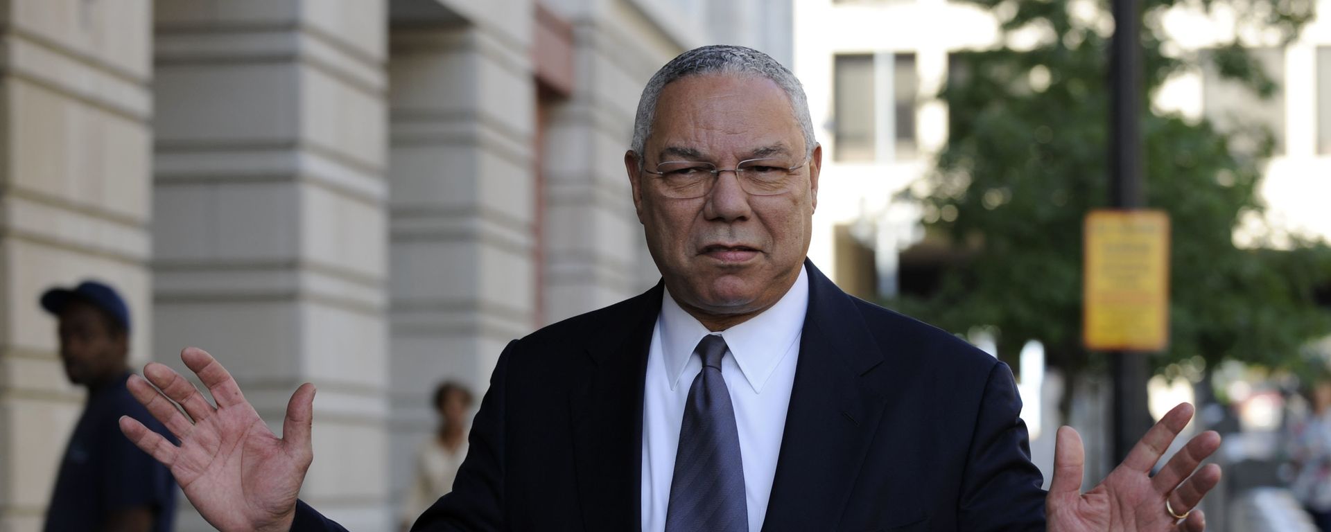 Former Secretary of State Colin Powell is seen in Washington. Former Secretary of State Colin Powell is seen in Washington. - Sputnik International, 1920, 18.10.2021