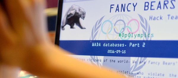 Fancy Bears hackers published the second part of data recieved after hacking WADA database - Sputnik International
