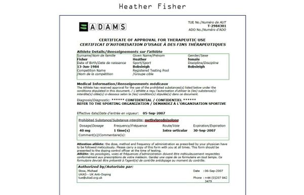 WADA data on UK team's Heather Fisher WADA data on UK team's Heather Fisher - Sputnik International