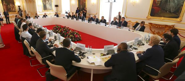 EU leaders attend the European Union summit- the first one since Britain voted to quit- in Bratislava, Slovakia, September 16, 2016 EU leaders attend the European Union summit- the first one since Britain voted to quit- in Bratislava, Slovakia, September 16, 2016 - Sputnik International