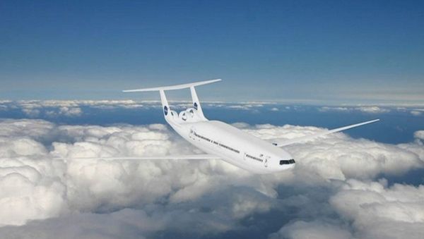 NASA, in partnership with Aurora Flight Sciences and MIT, is developing a D8 ‘Double Bubble’ passenger plane, with radical cutting-edge technological design - Sputnik International