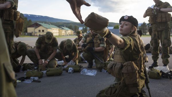 First Female Recruits of Norway's Army First Female Recruits of Norway's Army - Sputnik International