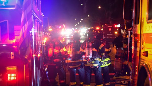 Fire Department and Police Respond to Manhattan Explosion/Attack - Sputnik International