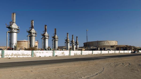 General view at the Zueitina oil terminal. (File) General view at the Zueitina oil terminal. (File) - Sputnik International