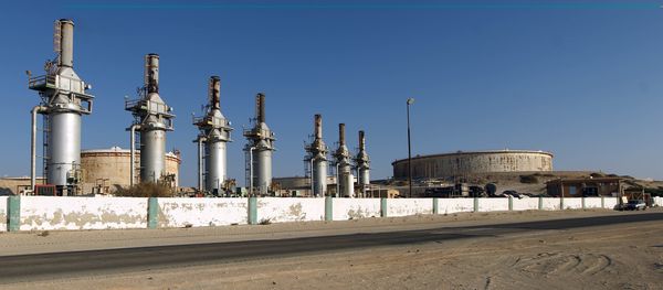 General view at the Zueitina oil terminal. (File) General view at the Zueitina oil terminal. (File) - Sputnik International
