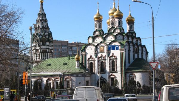 Church of St. Nicholas in Khamovniki Church of St. Nicholas in Khamovniki - Sputnik International