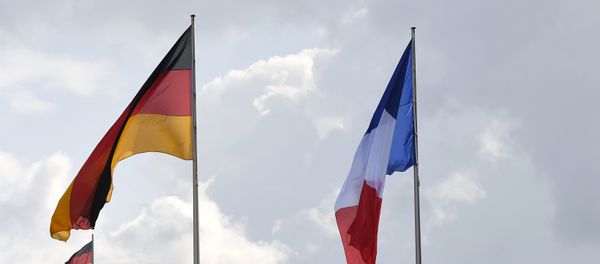 German and french flags. (File) - Sputnik International