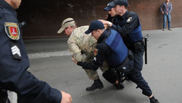 Attack on Russian Consulate General in Odessa Attack on Russian Consulate General in Odessa - Sputnik International