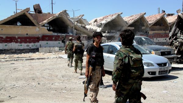 Syrian army troops. (File) Syrian army troops. (File) - Sputnik International